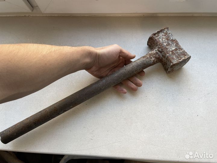 Тыжелая кувалда цельнометалическая СССР