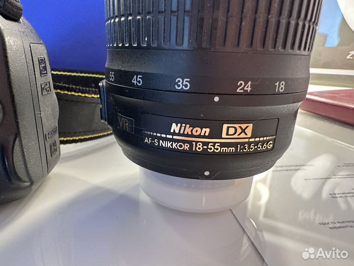 Зеркальный фотоаппарат nikon d3100