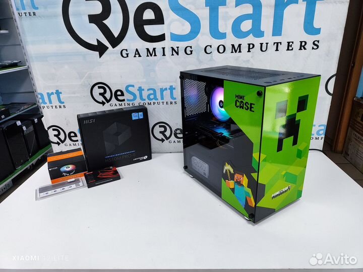Minecraft пк (i3-10100f\RX570 8GB\SSD512\8GB DDR4)