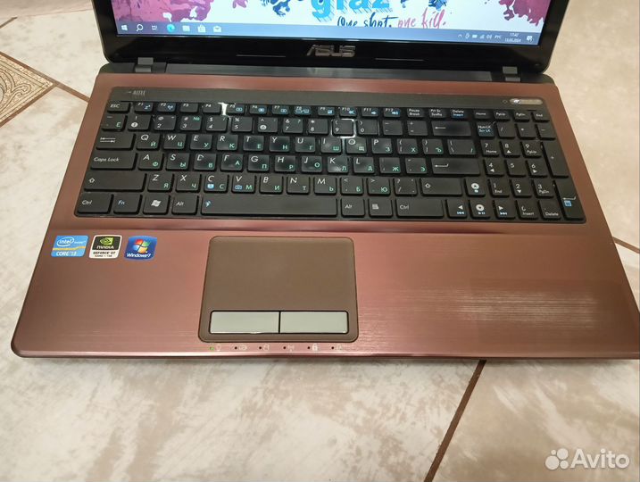 Мощный Asus Core i7 2670qm 8гб GT520mx