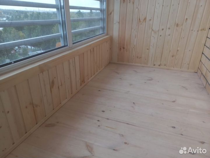 Холодное остекление балконов и лоджий. Отделка