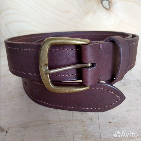Кожаный ремень на заказ