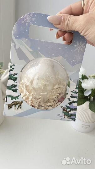 Новогодний снеговик