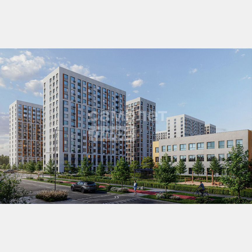 1-к. квартира, 36,5 м², 2/15 эт.