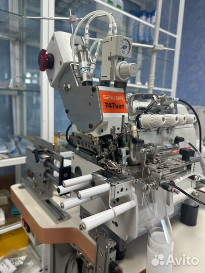 Автоматическая машина для притачивания манжеты