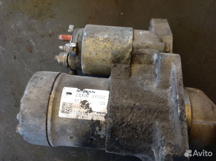 Стартер на nissan tiida на АКПП