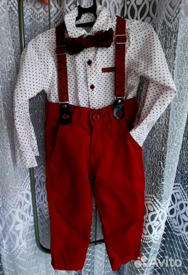 Костюм детский праздничный с бабочкой