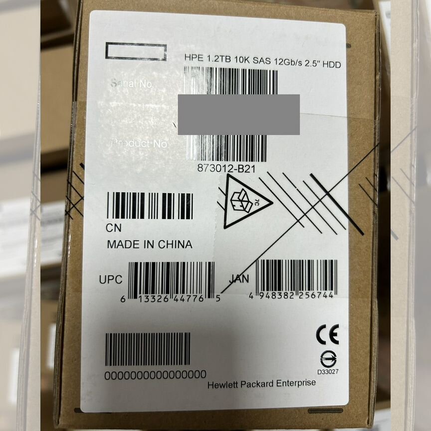 [873012-B21] Жесткий Диск Hp 1.2tb 12g 873012-B21 873036-001