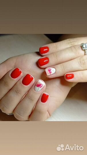 Маникюр,педикюр,наращивание ногтей
