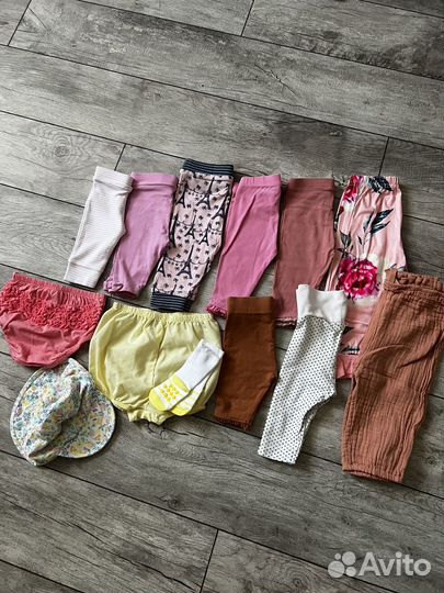 Лот вещей на дев-ку 0-6мес,супер Cream,б/у и новые