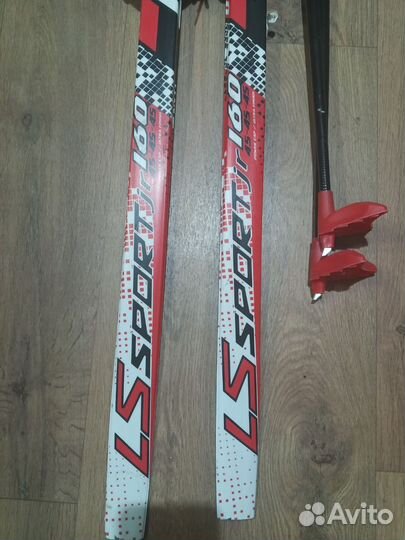 Лыжи беговые детские 160 комплект