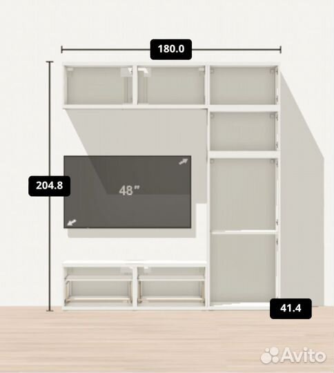 Система хранения IKEA besta