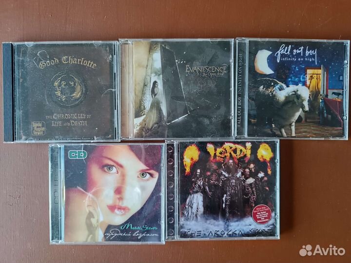 Cd диски классическая, рок музыка
