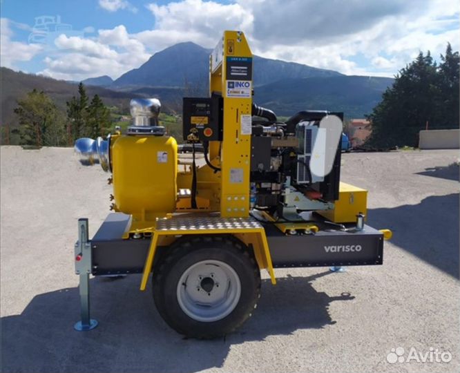 Аренда мотопомп Varisco. Перекачка воды