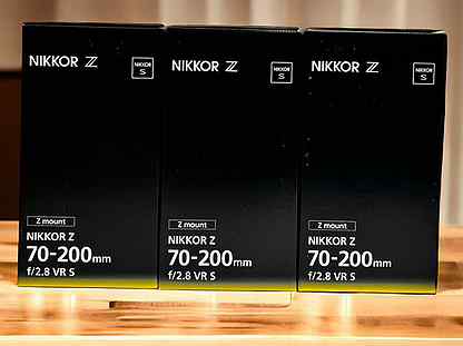 Nikon nikkor Z 70-200mm f/2.8 VR S новый