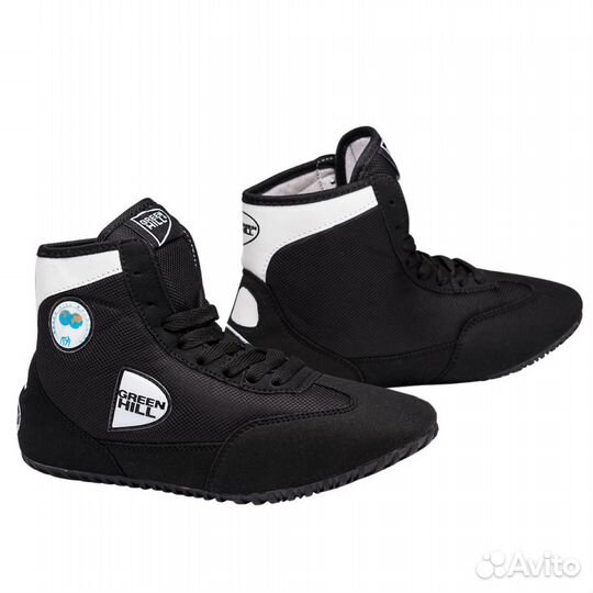 Борцовки Green Hill GWB-3052 черно-белый р. 33-46