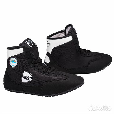 Борцовки Green Hill GWB-3052 черно-белый р. 33-46