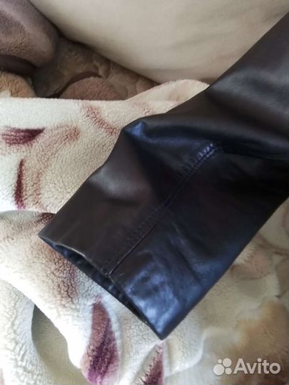 Кожаная куртка мужская р. L /XL