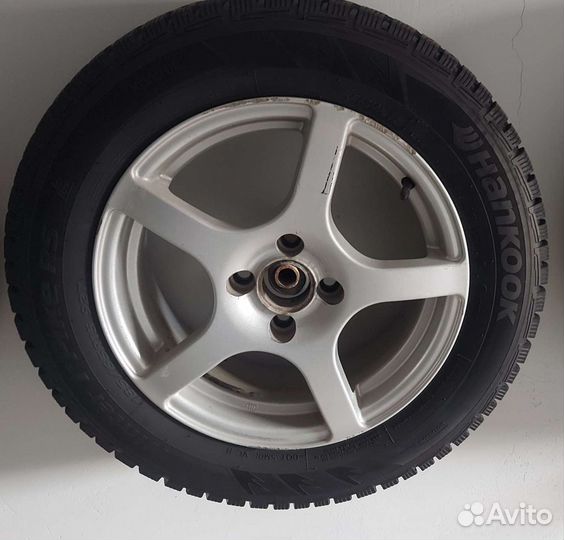 Колеса зима Kia Rio-Solaris R15 185/65 Hankook