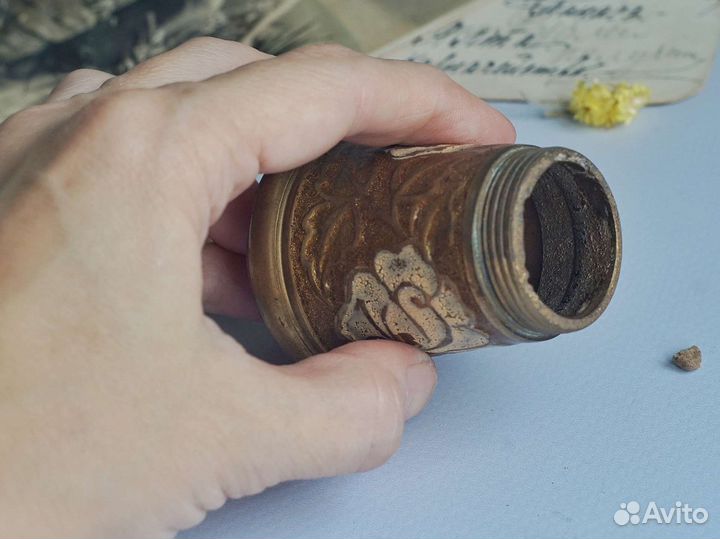 Набор для специй винтаж латунь