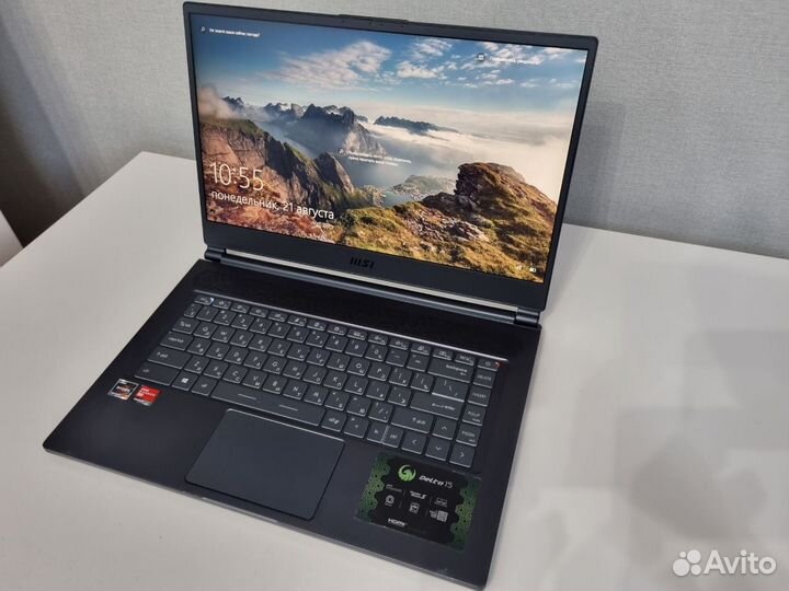 Игровой ноутбук MSI Delta 15 (новая мат.плата)