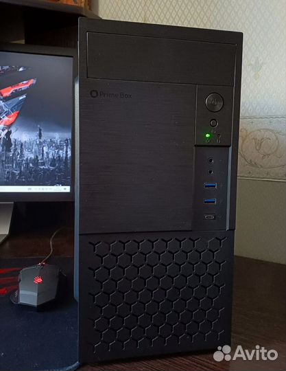 Игровой Компьютер/пк i3/ssd Полный комплект