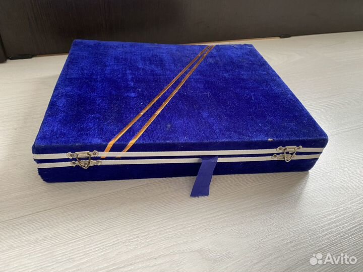 Нарды из камня сувенирные декоративные в чемодане