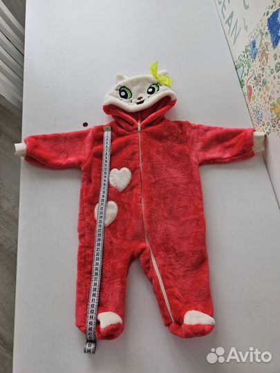 Комбинезон плюшевый
