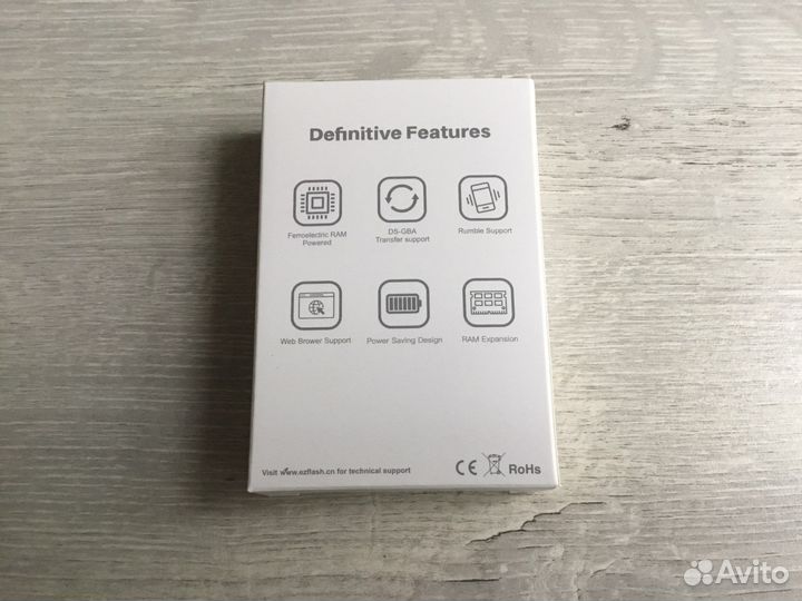 EZ Flash Definitive Edition (DE) для GBA