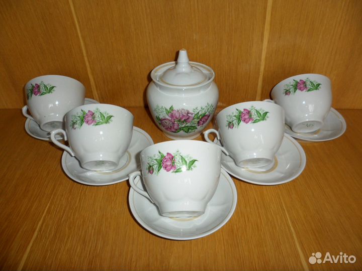 Чайный сервиз Городницкий ф.з. СССР