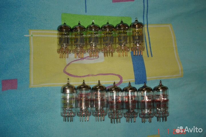 E88ccTungsram Tesla,есс82 Tungsram6п3с,6с33с,6н23п