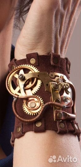 Стимпанк наруч, браслет