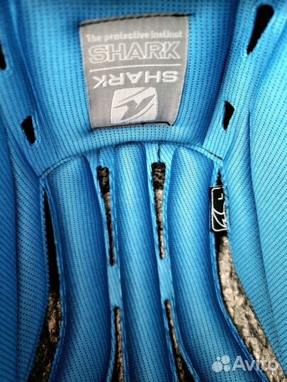 Мотошлем Shark Raw белый размер L