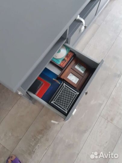 Тумба Икеа серая