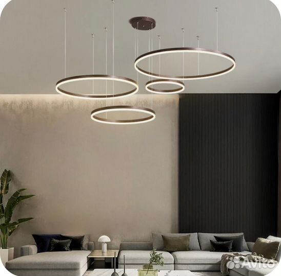 Люстра светодиодная новая потолочная