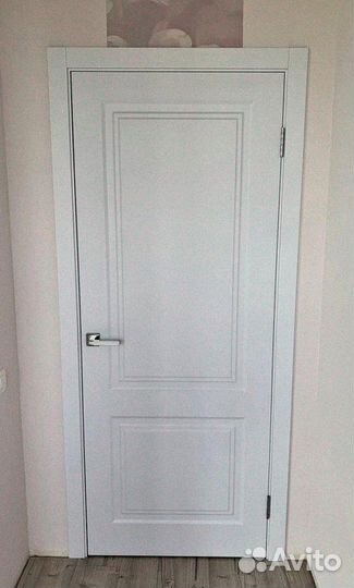 Двери межкомнатные белые