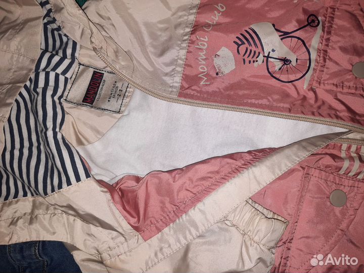 Вещи пакетом на девочку 86 осень
