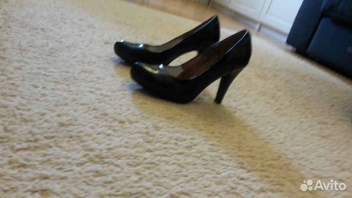 Стильные туфли черные