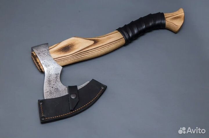 Топор из стали 9хс Егерь №3
