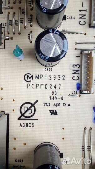 Плата MPF2932 (pcpf0247); J2090522 PWB main. PWB R