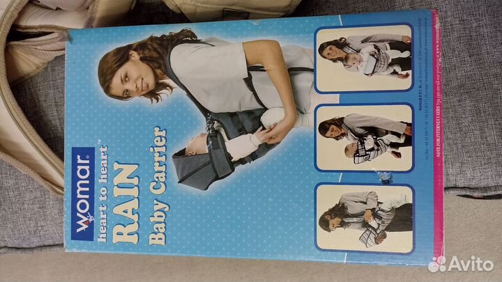 Рюкзак переноска кенгуру для детей Womar Rain