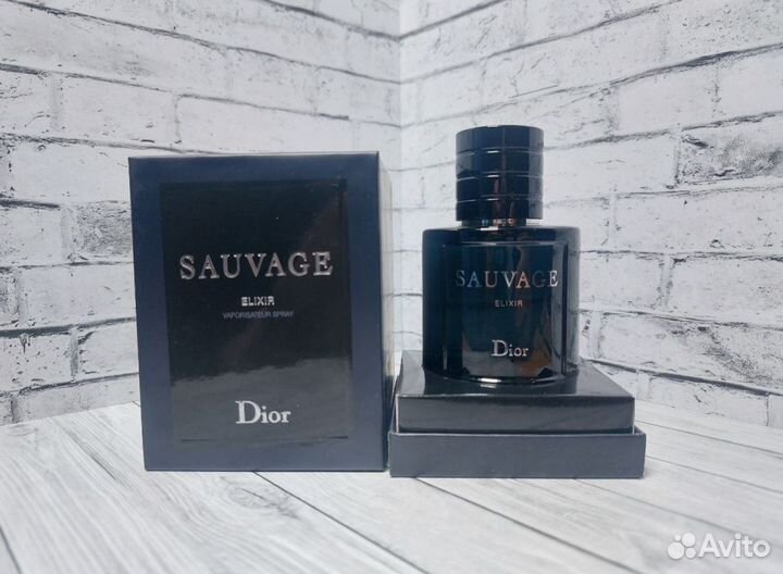 Мужские духи Dior Sauvage elixir lux