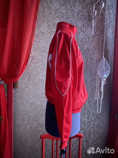 Спортивная кофта macron 44 красный