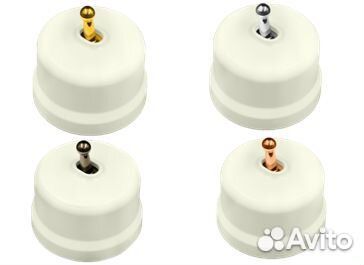 Ретро выключатели Бирони (Bironi), тумблерные