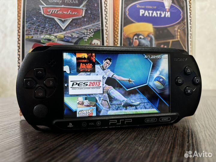 PSP / Прошитая / много игр / 4 gb