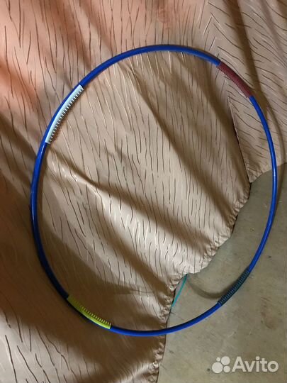 Обруч металлический с массажными насадками