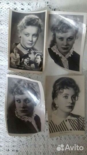 Набор открыток артистов