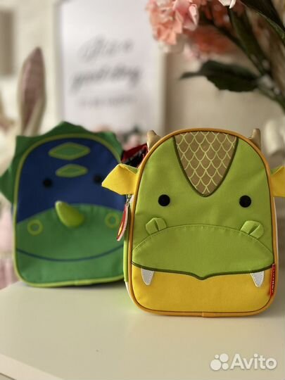Рюкзак детский и сумочка для ланч бокса skip hop