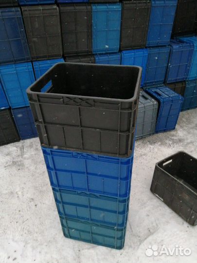 Ящики пластиковые молочные под продукты