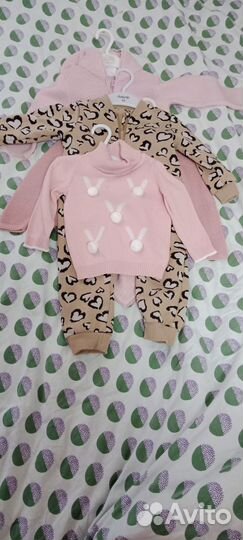Детские вещи пакетом для девочек 80 86